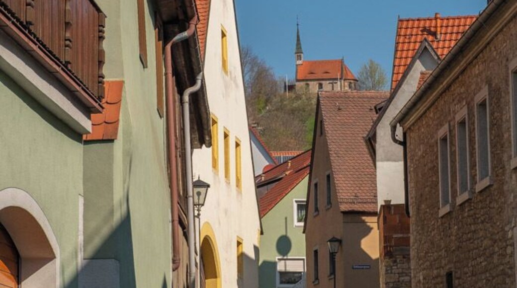 Randersacker is a small town approximately 110 Km East of Frankfurt, we were using this location as a rest spot but found it a beautiful location. It has a long history and very attractive buildings.