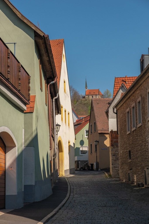 Randersacker is a small town approximately 110 Km East of Frankfurt, we were using this location as a rest spot but found it a beautiful location. It has a long history and very attractive buildings.