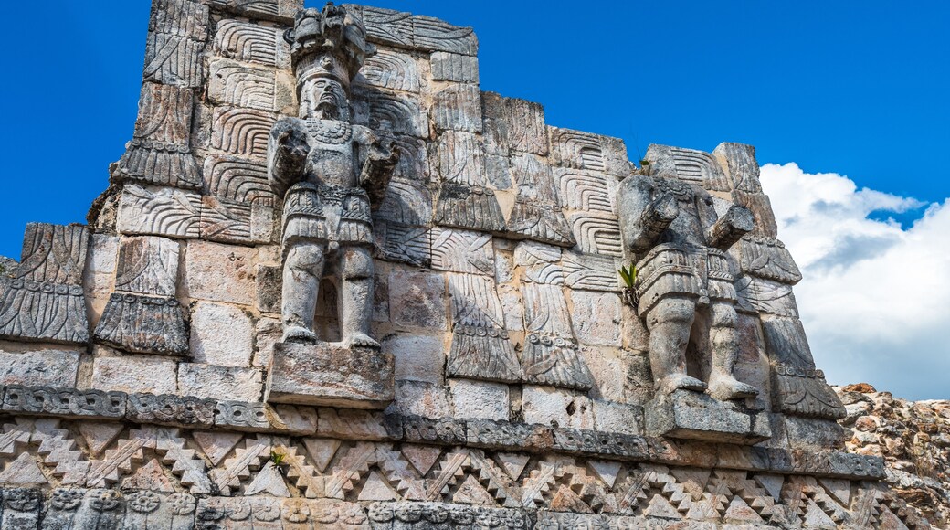 Kabah, Maya archaeological site, Puuc road, Yucatan, Mexico