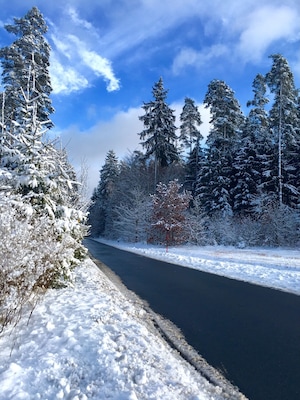 Winter near Selb in the Fichtel Mountains (Fichtelgebirge), Bavaria, Germany
#Hometown