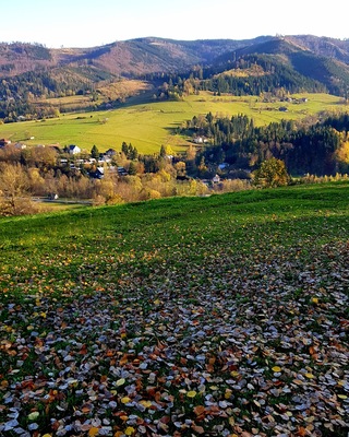 Beautiful fall day for hiking in Beskydy mountains. #LifeAtExpediaGroup