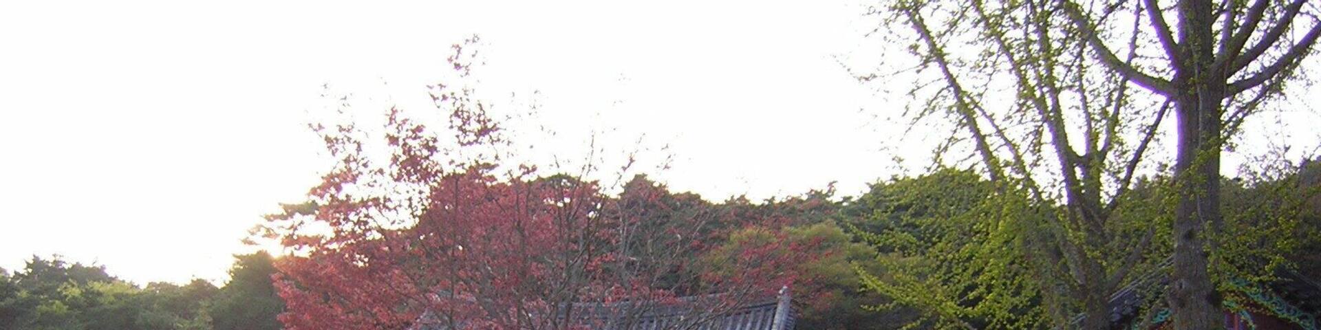 충남 서산 수덕사 Korea