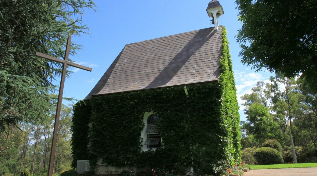 Mt Schoenstatt Shrine & Retreat Centre.... beautiful little church at Mulgoa