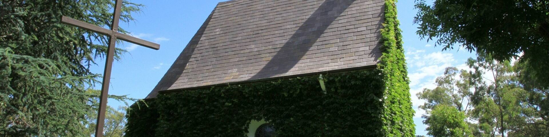 Mt Schoenstatt Shrine & Retreat Centre.... beautiful little church at Mulgoa