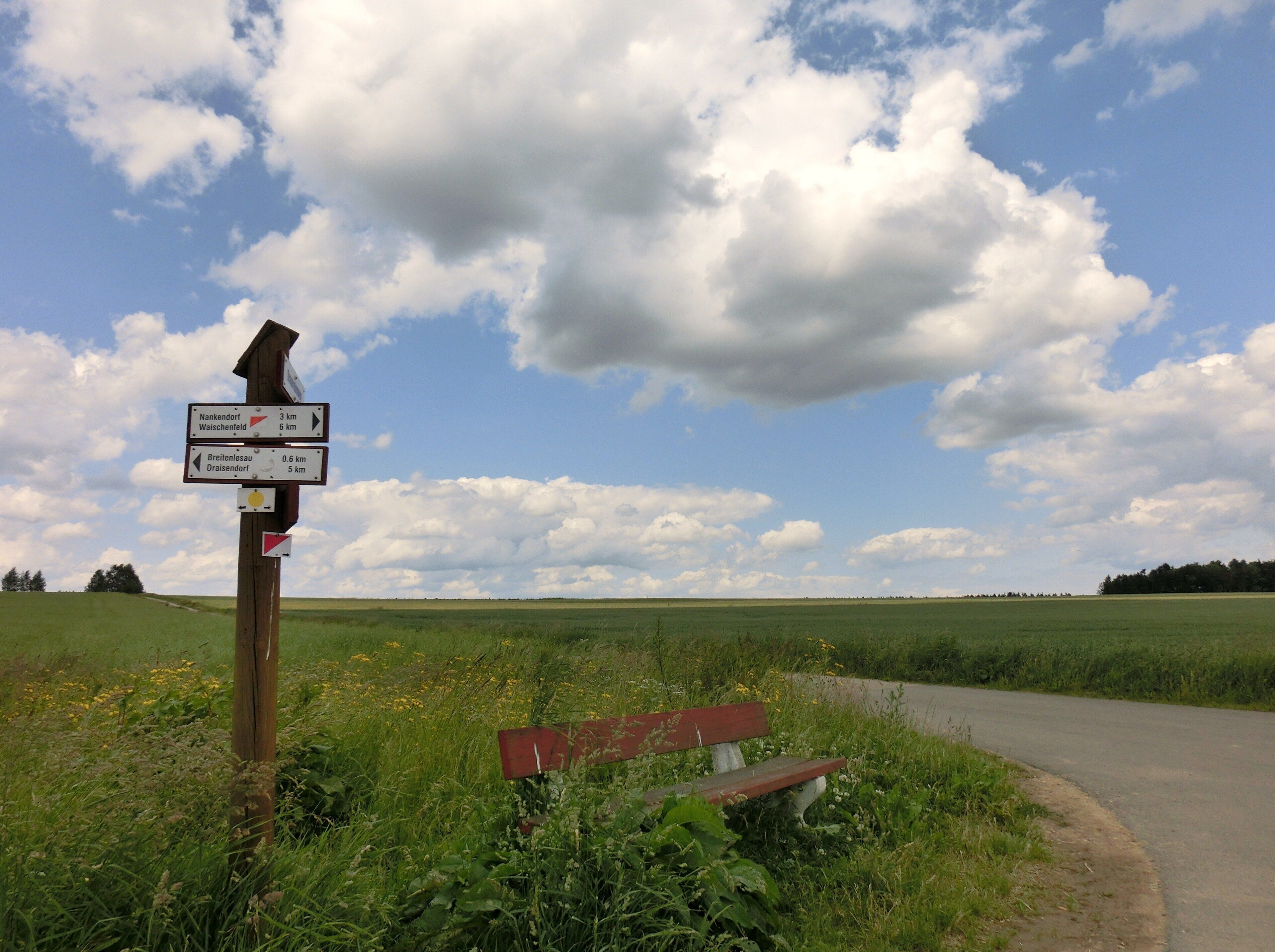 Wegkreuz bei Breitenlesau