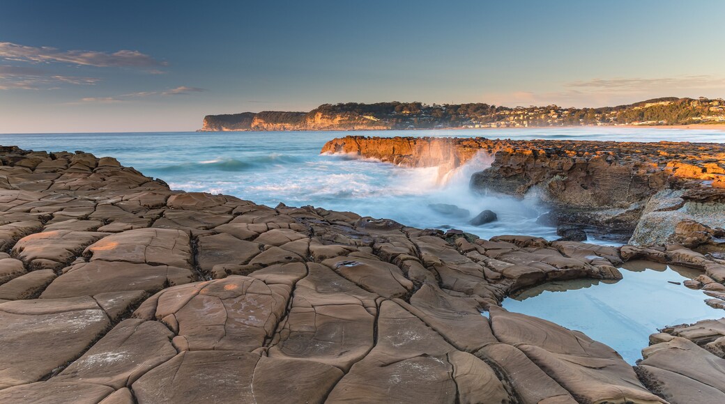 Clear Skies and Rocky Coastal Sunrise