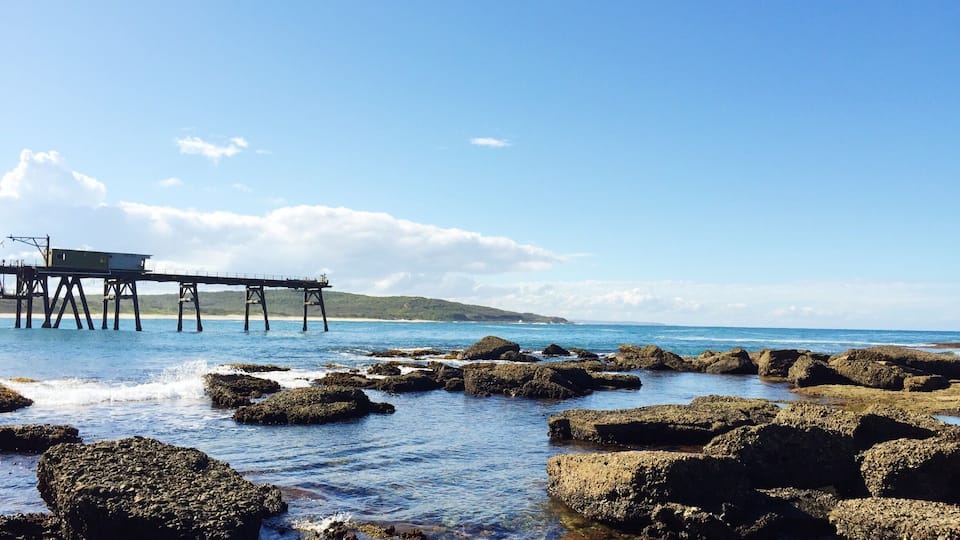 Afternoon walks at Cathrine Hill Bay. #beach #jetty #australia #ocean #myfavoutiteplace #blue #beachbound