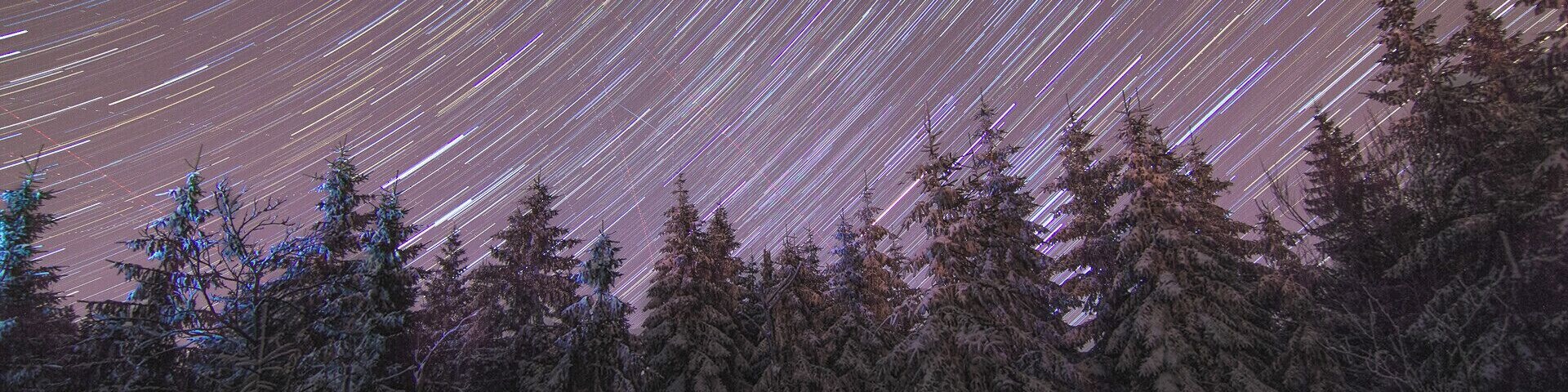 Star Trails over the Fichtel mountains in Bavaria, Germany.
#BvSAstro