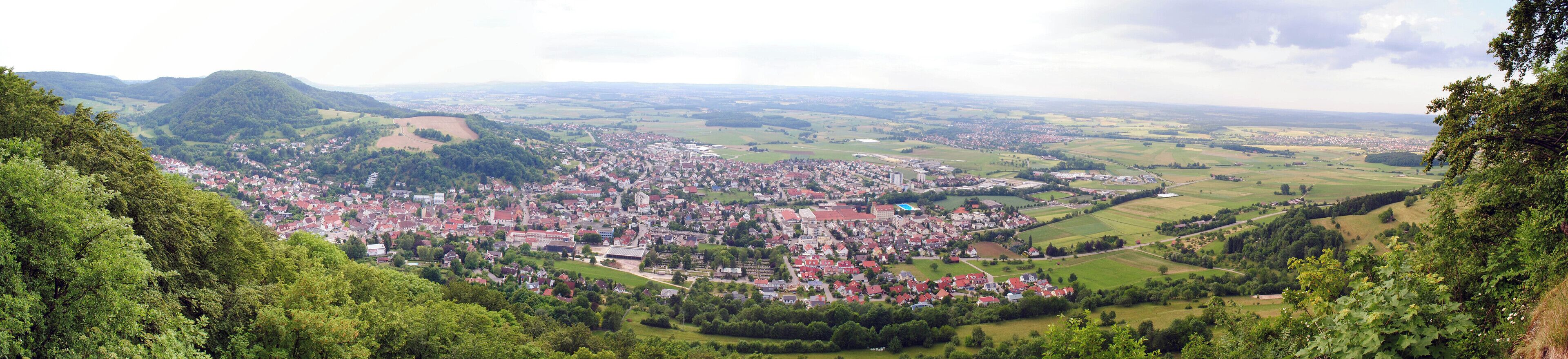 Panorama in der Nähe des Rosenstein