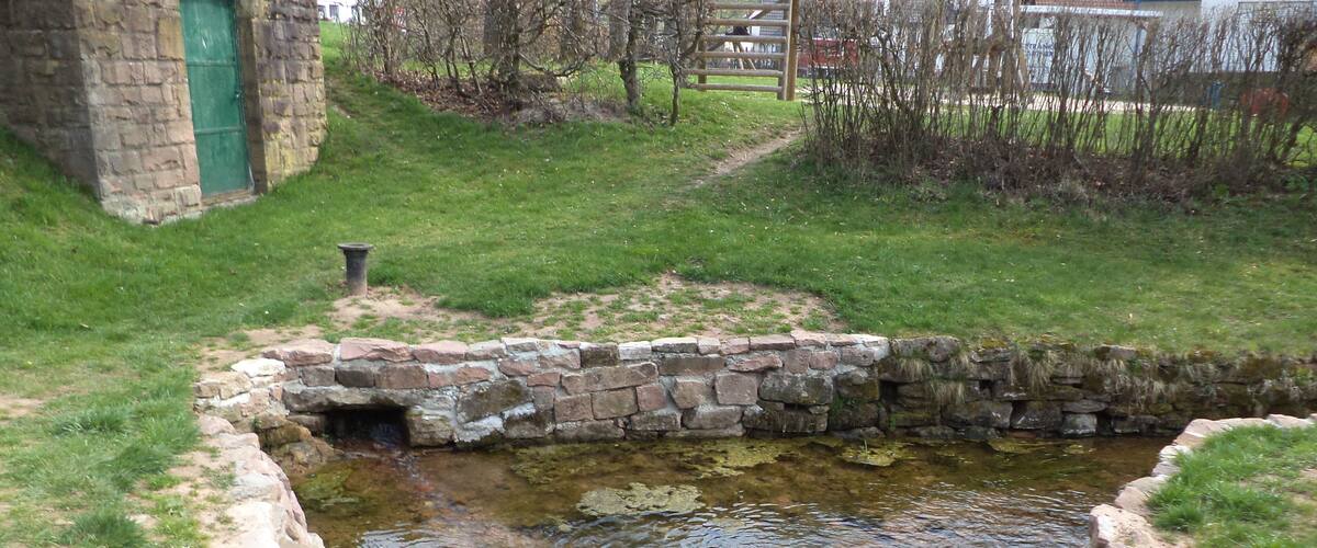 Die Jossaquelle in Lettgenbrunn