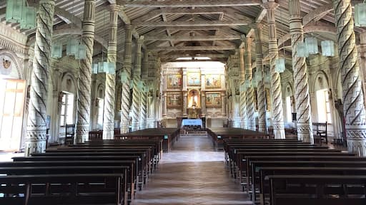 One of the UNESCO sites in Bolivia. Distinguished by a unique fusion of European and Amerindian cultural influences, the missions were founded as reductions or reducciones de indios by Jesuits in the 17th and 18th centuries to convert local tribes to Christianity