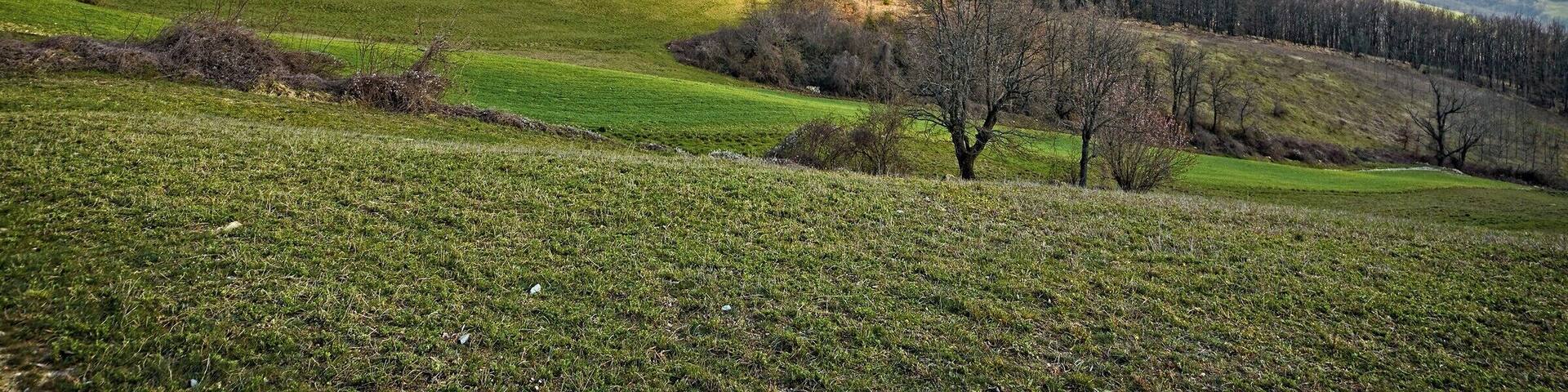 Una spruzzata di neve sui monti