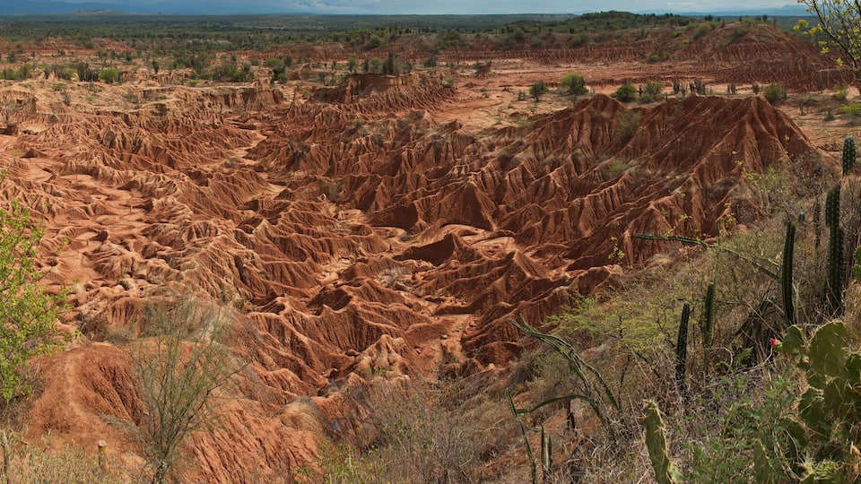 Laberinto El Cusco in Tatacoa desert in Colombia