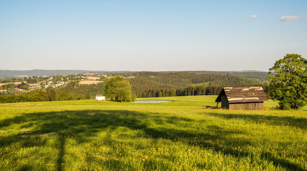 Vogtlandpanorama mit Blick auf Adorf