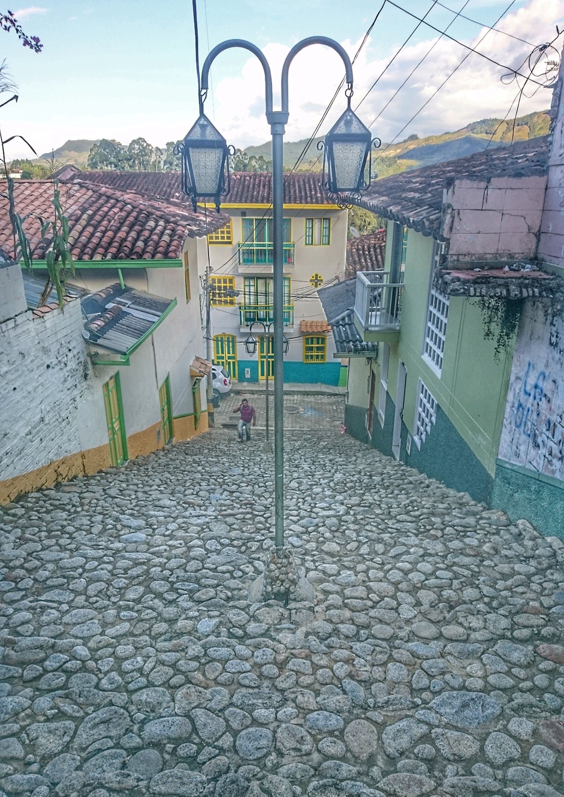 Just a few hours outside of Medellín, Jericó is the perfect little town to visit to experience rural Colombian life. Beautifully painted homes give way to coffee plantations and pastures. And every one is so very happy to greet visitors and welcome them. 