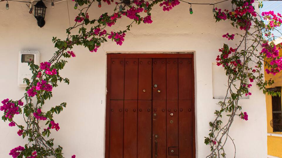 old house in the village