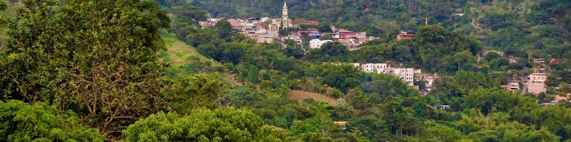 Das Dorf Nocaima in Kolumbien.