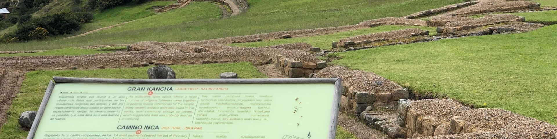 One of the best preserved Inca ruins in Ecuador