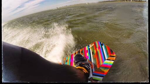 Great Kitespot when the 'Bora' is blowing. Flat water spot.