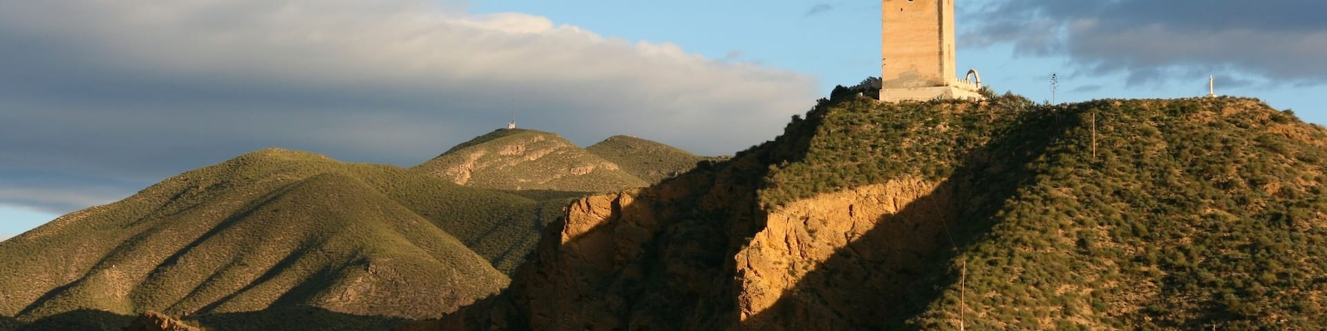 Torre Nazari tower in Huercal-Overa in Spain