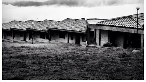 Sitting atop the mountains lies a men's rehab center. Kinda sucked not having any heat up there, but hey, you couldn't beat the scenery. How often do you get to live above the clouds? :)