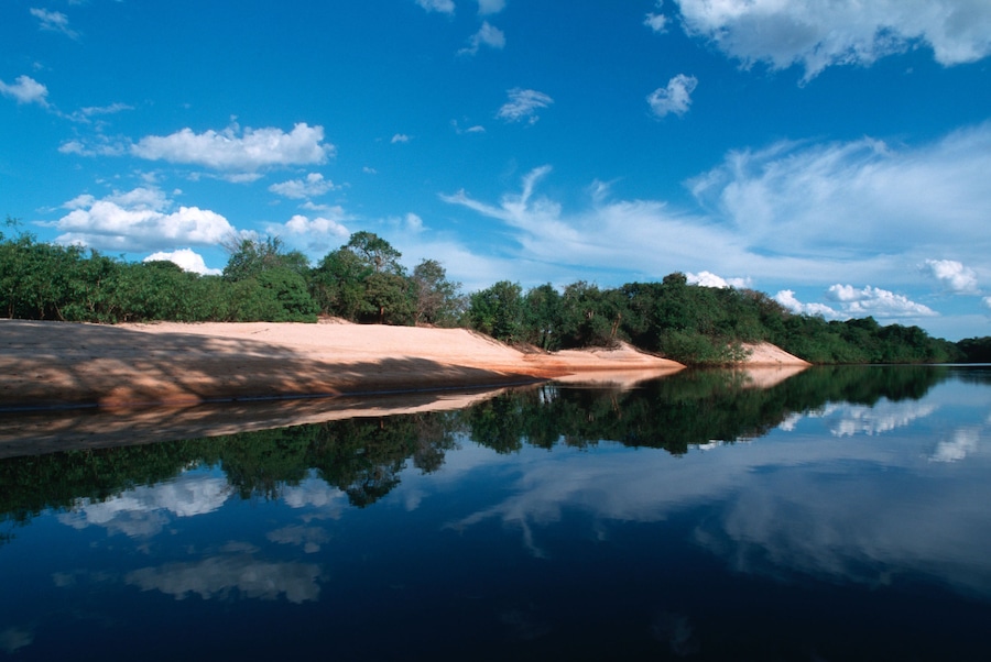 River Javaes Ilha do Bananal Tocantins Brazil