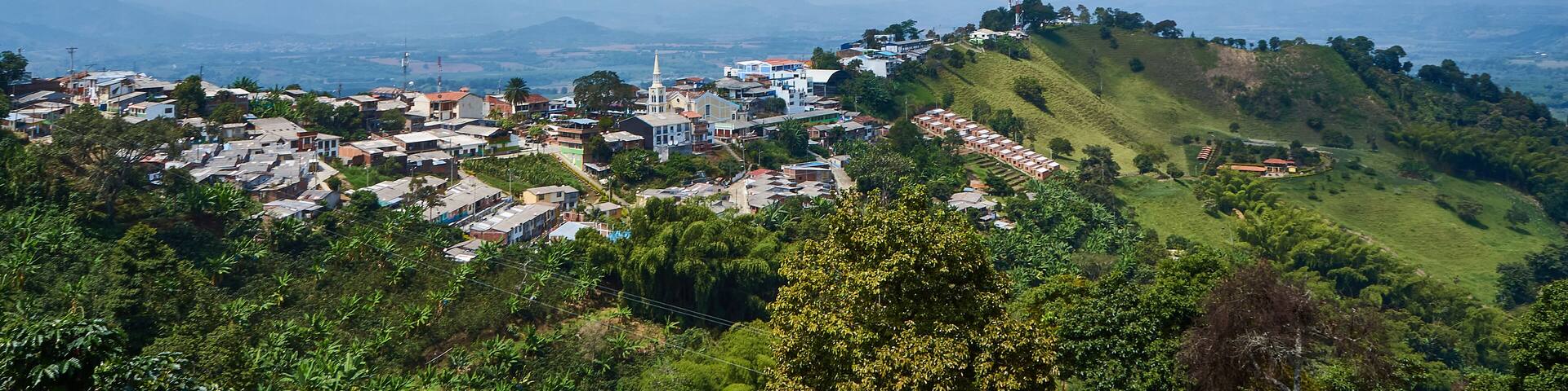 View of Buenavista, Quindio, Colombia