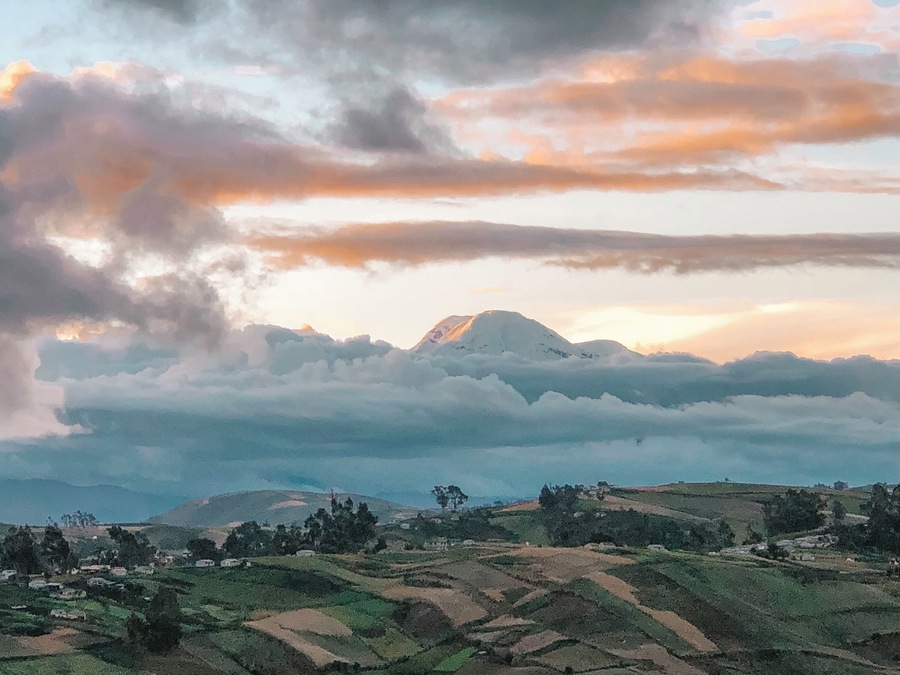 Mount Chimborazo peaking out above clouds above the indigenous fields at sunset. The quiet beauty of this place was nothing like I ever experienced. Ecuador has so much to offer! More pictures coming soon.
#trovemeber #week4