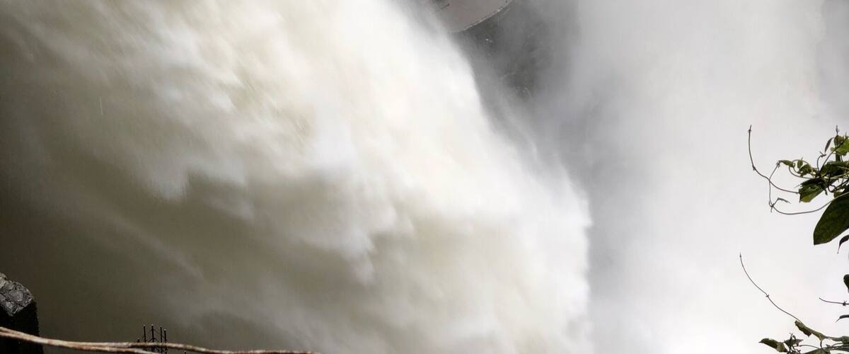 Beautiful and strong waterfall. Not many people here during weekdays.