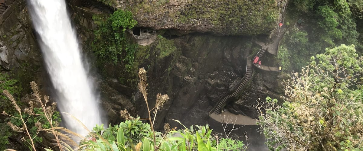 Pailón del diablo, Baños, Ecuador