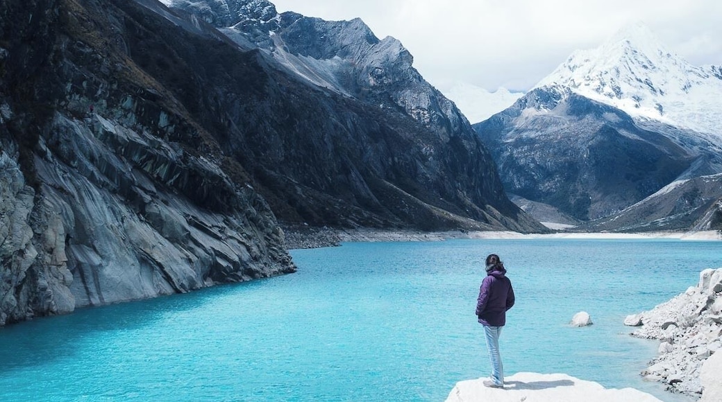 Once in Peru, you can’t miss Laguna Parón, an incredible lagoon located close to the city of Huaraz. It is located at 4.200m above sea level, which means this is literally breathtaking. Once you get there, you can choose between paddling across the glacial lake or hiking to the viewpoint. #Adventure