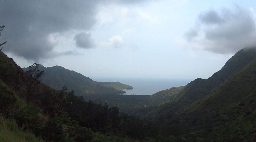 Anawangin Cove view from top of Mt. Pundakit, San Antonio Zambales