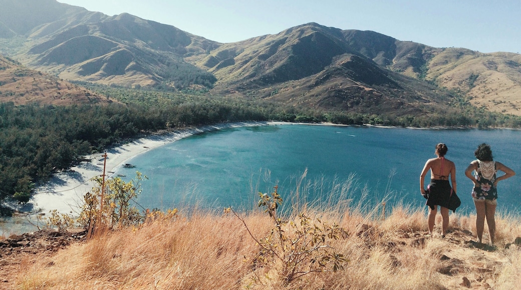 No trip to this beach cove is complete without taking the short hike up one of its hills. Mountains, sand, and sea — the view is simply unmatched. In certain seasons, you may also trek to a nearby waterfall.
Check out more photos and 5 solid reasons why you'll fall in love with this destination: http://artbeatsmath.com/5-reasons-youll-fall-in-love-with-zambales/
#BeachTips