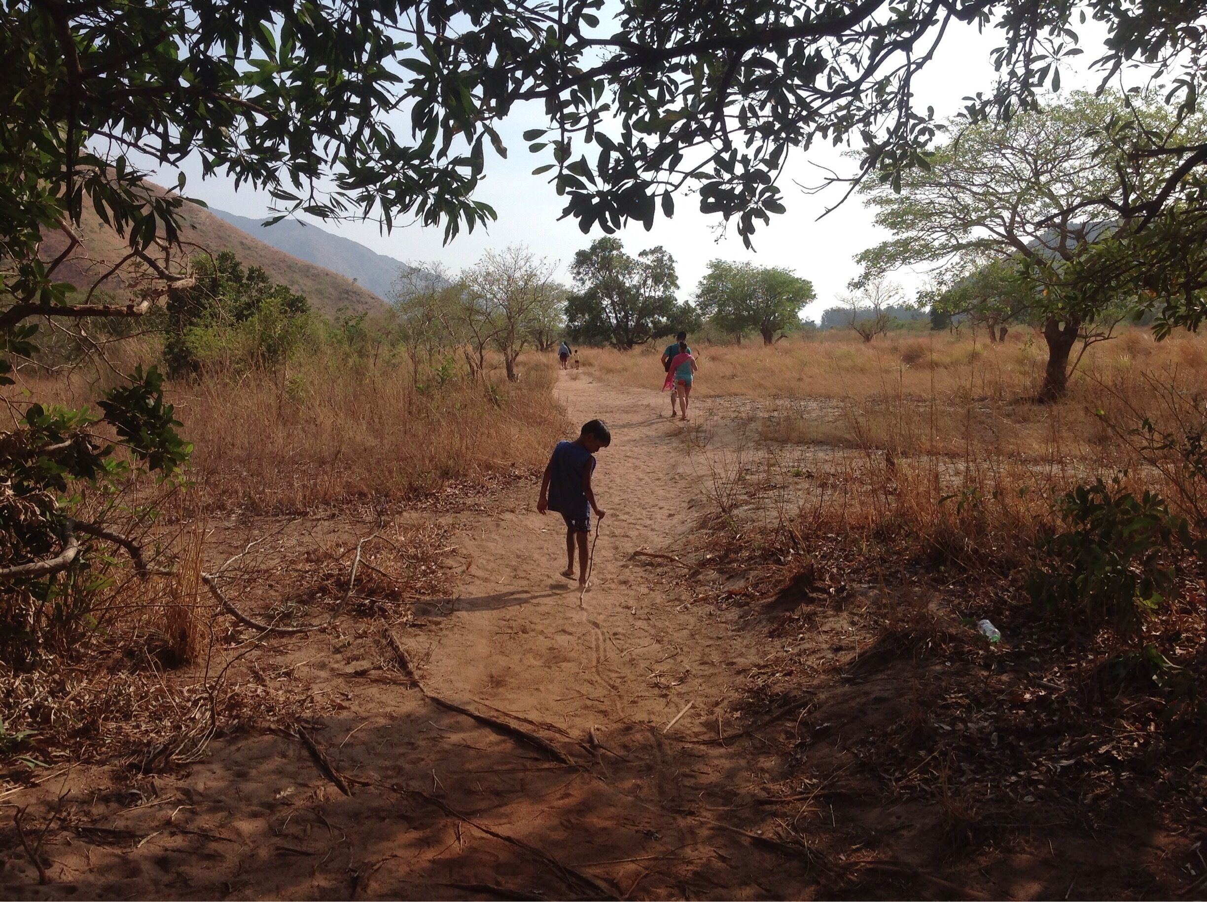 The way towards nagsasa cove... 