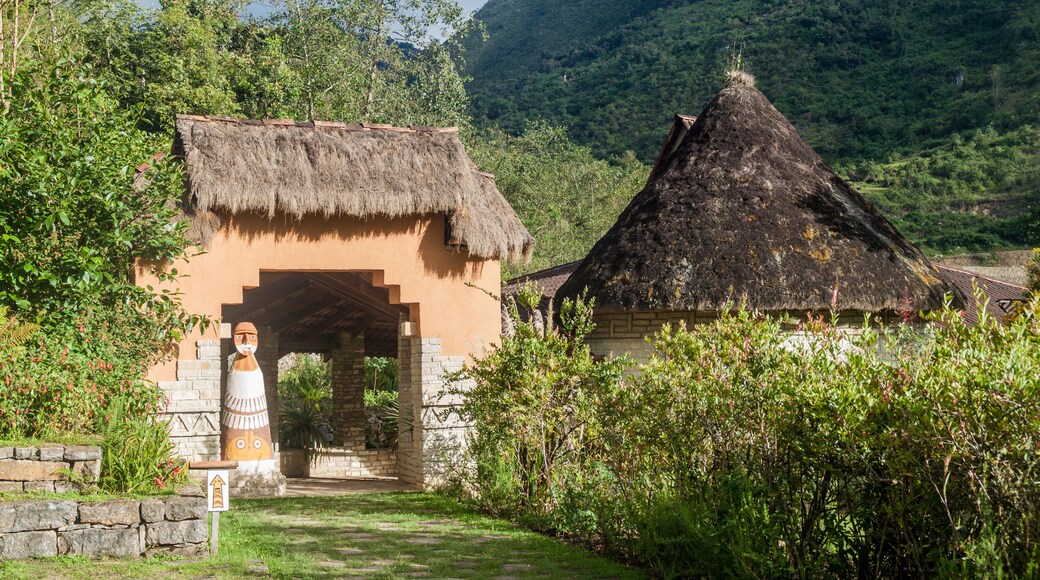 Museo Leymebamba museum, northern Peru. This museum houses mummies found at Laguna de los Condores.