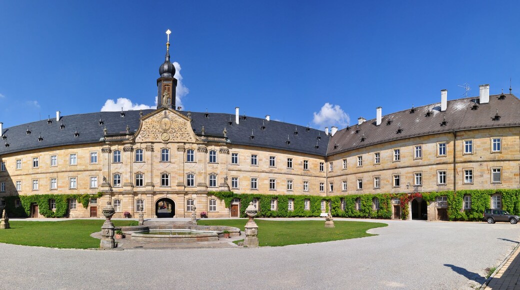 Panorama Schloss Tambach in Bayern