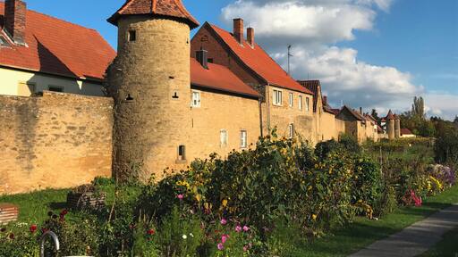 Gardens outside of the town wall