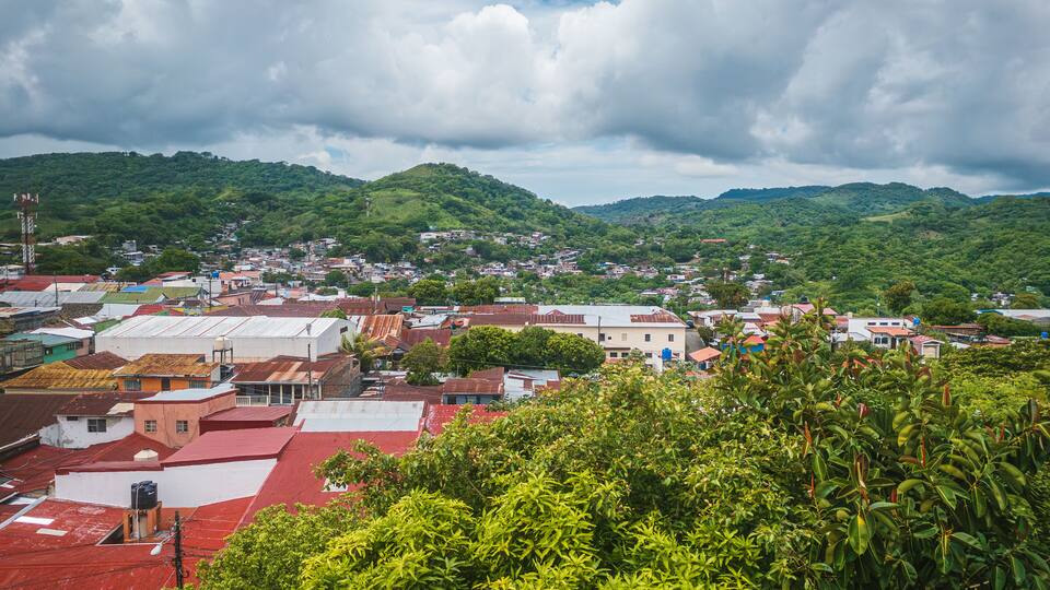 Ciudad de Boaco desde el mirador del Parque Centenario / Parque El Cerrito - Boaco, Nicaragua