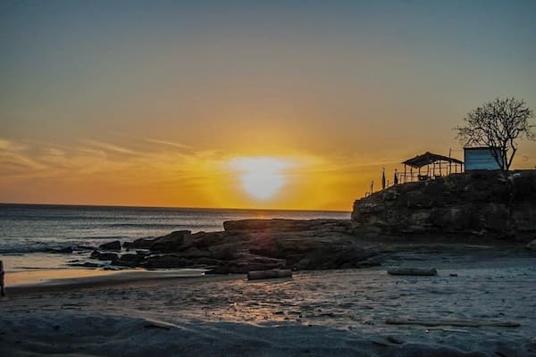 Next time you find yourself in Nicaragua, skip the tourist hordes and party scene of San Juan Del Sur, and head up the coast a little bit to Playa Gigante. It's a beautiful, quiet little beach town, with some really decent surfing, and a few really great restaurants.