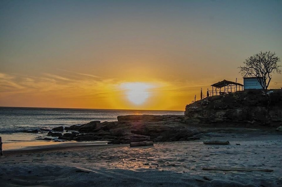 Next time you find yourself in Nicaragua, skip the tourist hordes and party scene of San Juan Del Sur, and head up the coast a little bit to Playa Gigante. It's a beautiful, quiet little beach town, with some really decent surfing, and a few really great restaurants.