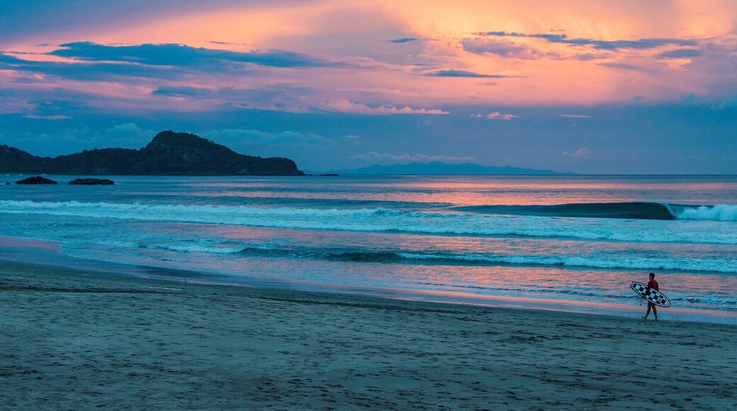 Sunsets are magical on the West Coast of Nicaragua. #BeachBound