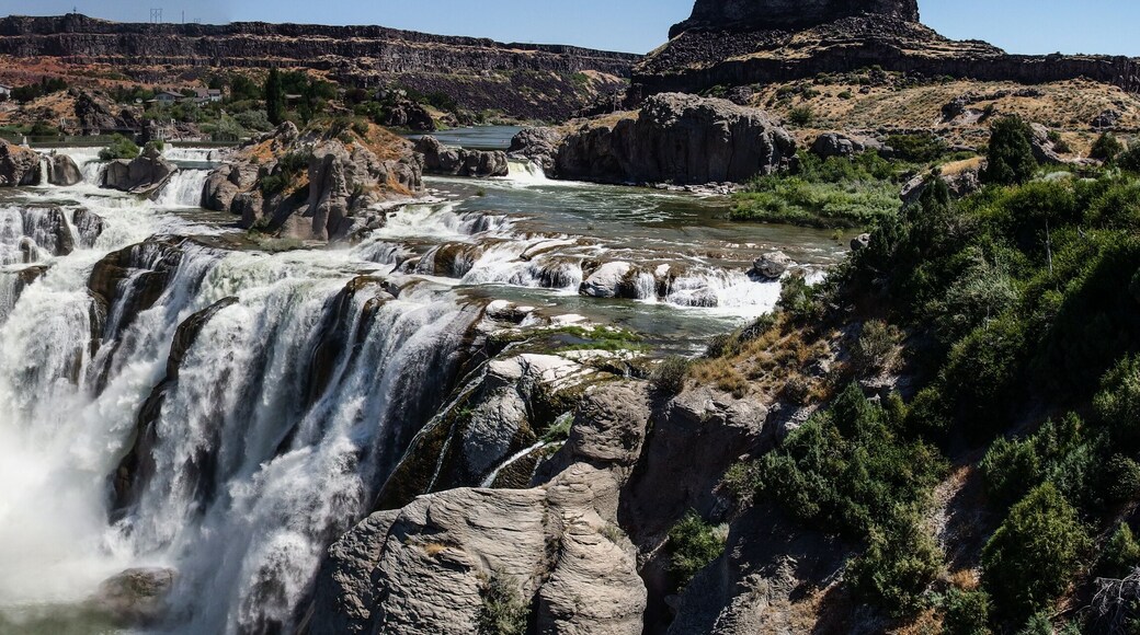 Beautiful Shoshone Falls waterfalls in USA