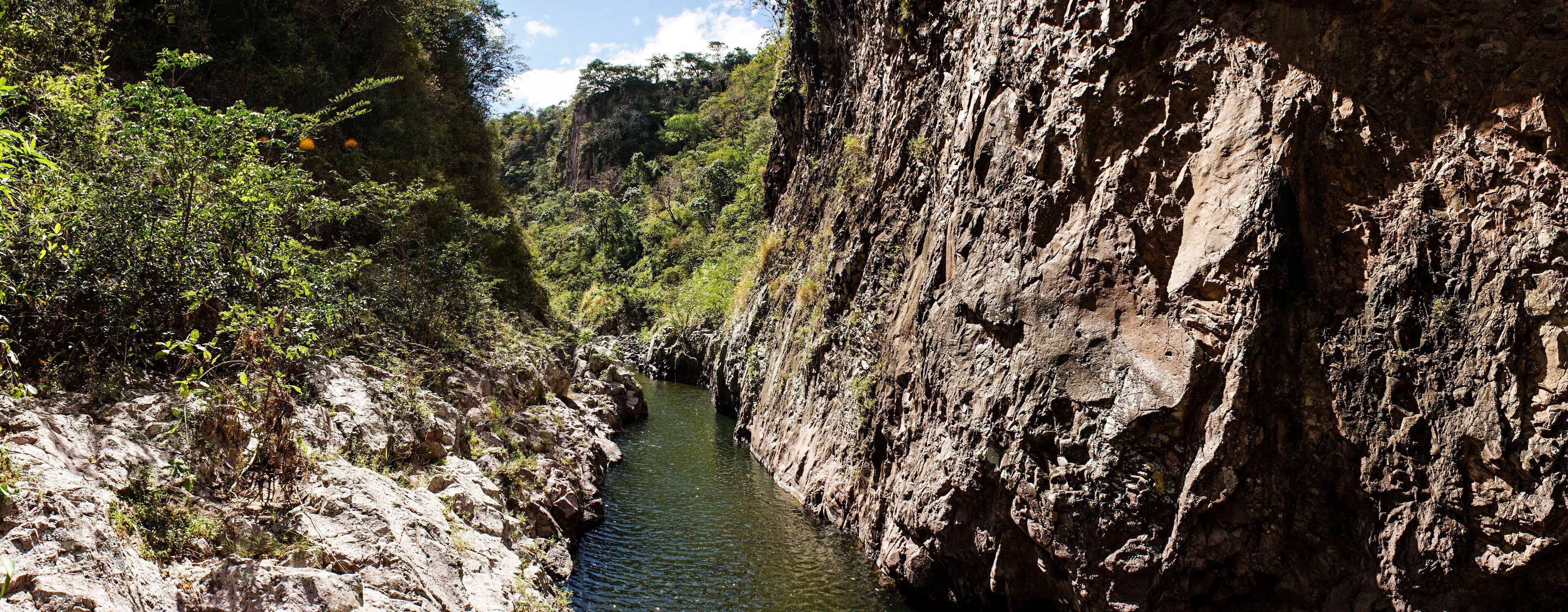 Somoto Canyon in Nicaragua.