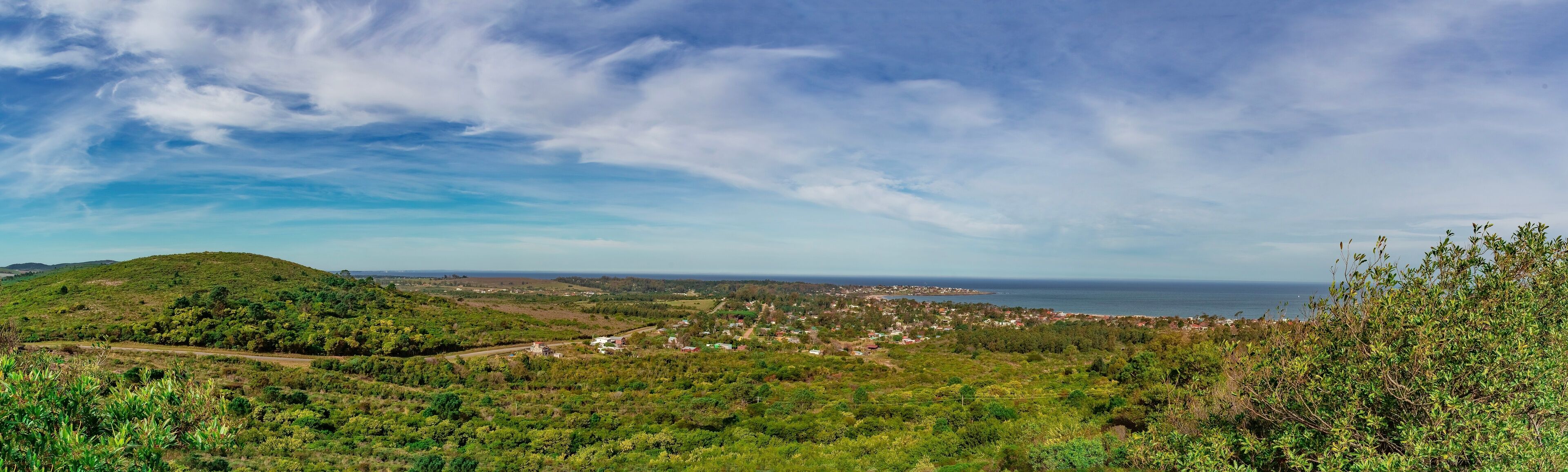 Panorámica de Punta Colorada. Maldonado, Uruguay