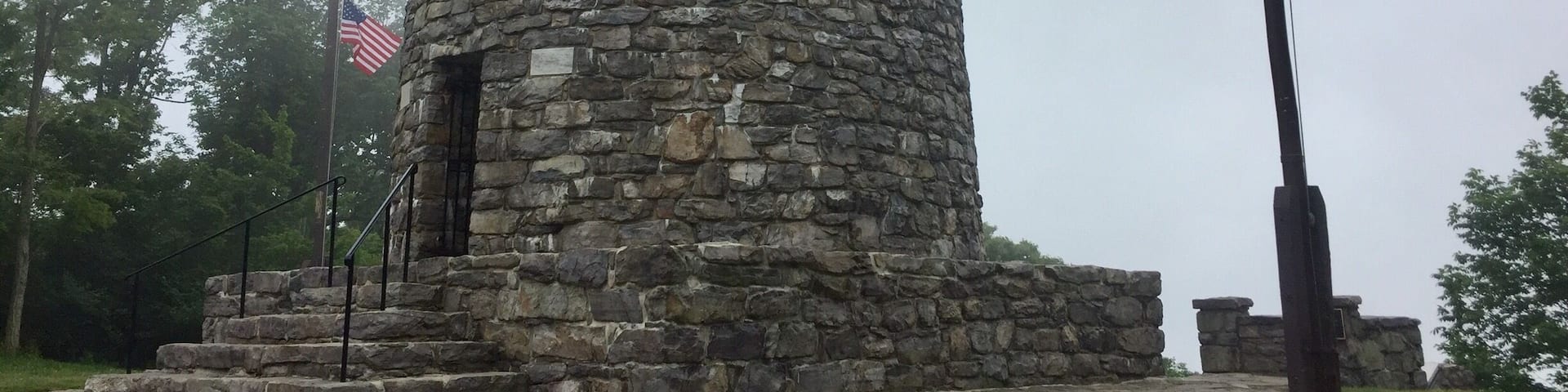 Built in 1827 by a group of local citizens, using rock quarried from the site. This is the first Monument dedicated to George Washington.