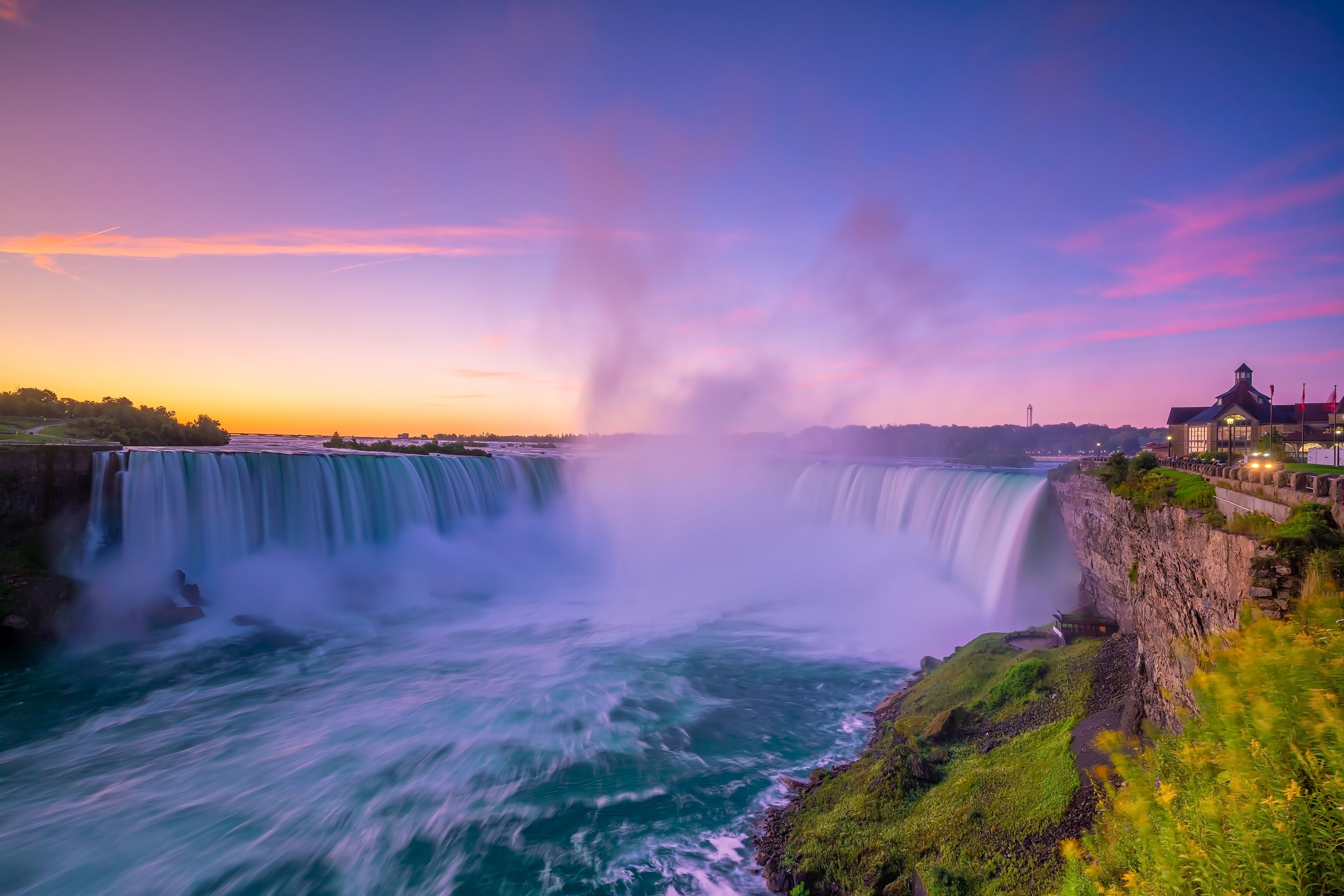 Niagara Falls view from Ontario, Canada
