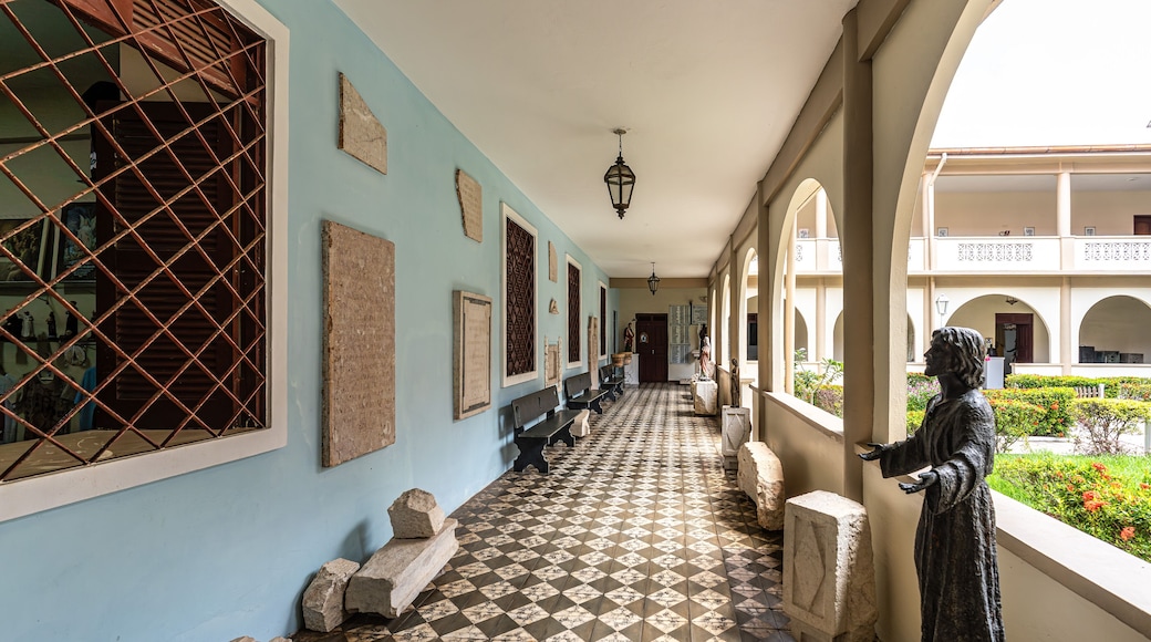 The convent and church of Nossa Senhora do Carmo at Praca Joao Lisboa in Sao Luis, Brazil