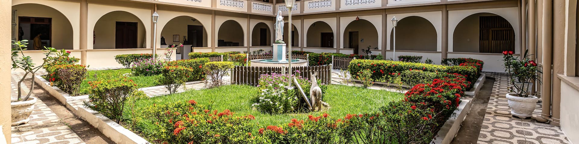 The convent and church of Nossa Senhora do Carmo at Praca Joao Lisboa in Sao Luis, Brazil
