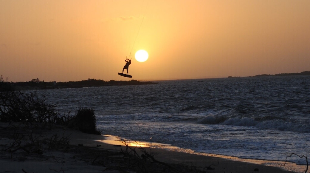 Northern of Brazil is one of the favorite spots for kitesurfers. The constant wind, regular nice weather, stunning beaches and beautiful sunsets make the region almost a must to visit for kitesurf lovers #LifeAtExpedia