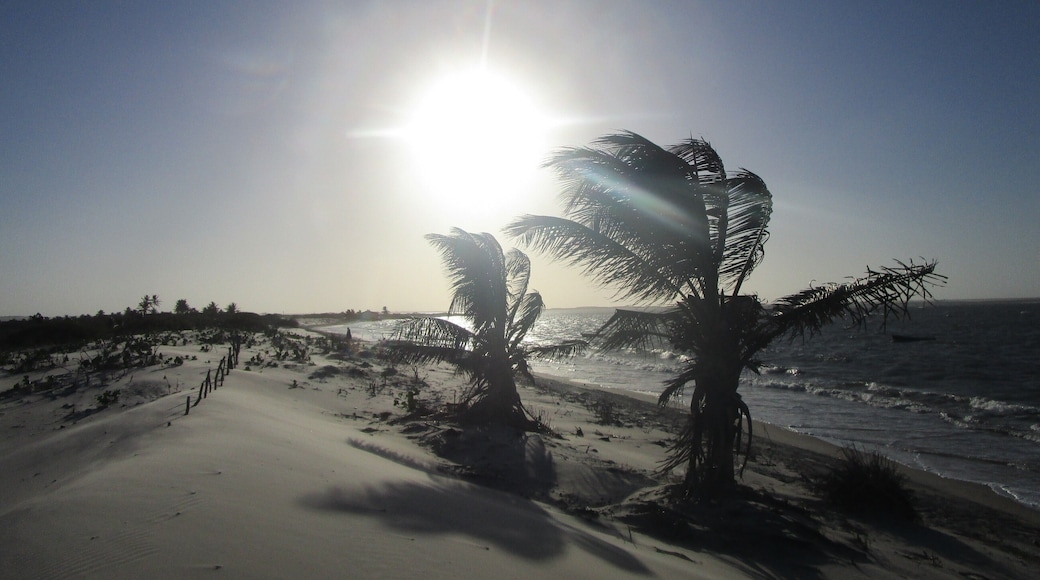 In the northern Brazilian state of Maranhao it is located Atins. The natural access to the Lencois of Maranhao it is also well-known for its winds which are making this small village a popular destination for kite surfers #LifeAtExpedia